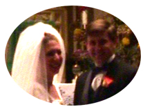 This is a picture of the bride and groom